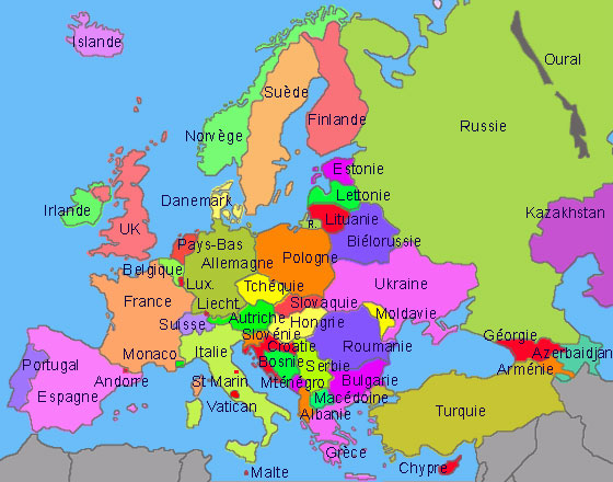 arménie carte europe